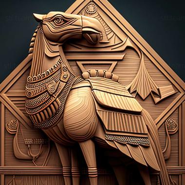 3D model Grasshopper camel famous animal (STL)